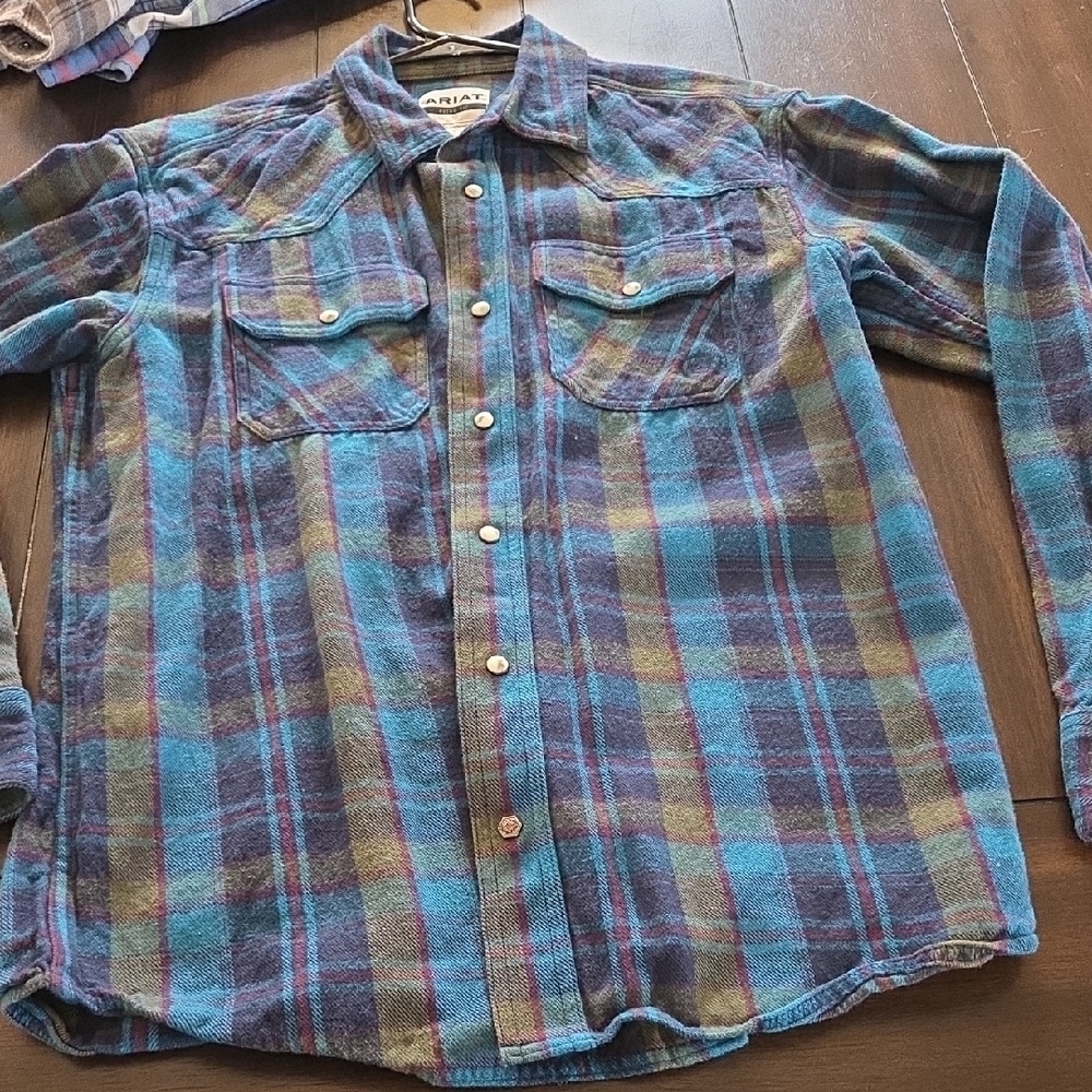 Ariat Multicolor Plaid Flannel Shirt